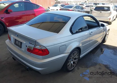 2002 BMW M3 from USA, damaged, VIN WBSBL93472JR18143